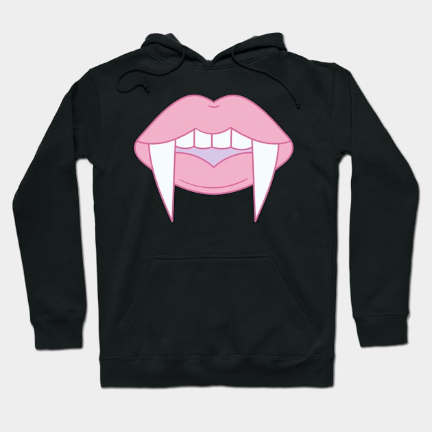 Vampire Lips Hoodie by BattleUnicorn